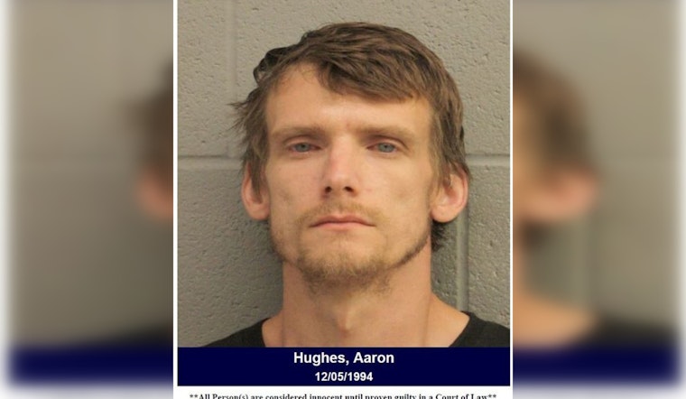 Harris County Deputies Recover Stolen Vehicle, Suspect Aaron Hughes Arrested and Charged