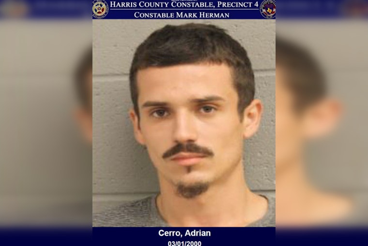 Harris County Motorcycle Chase Ends in Arrest, Suspect Adrian Cerro Charged with Evading Arrest