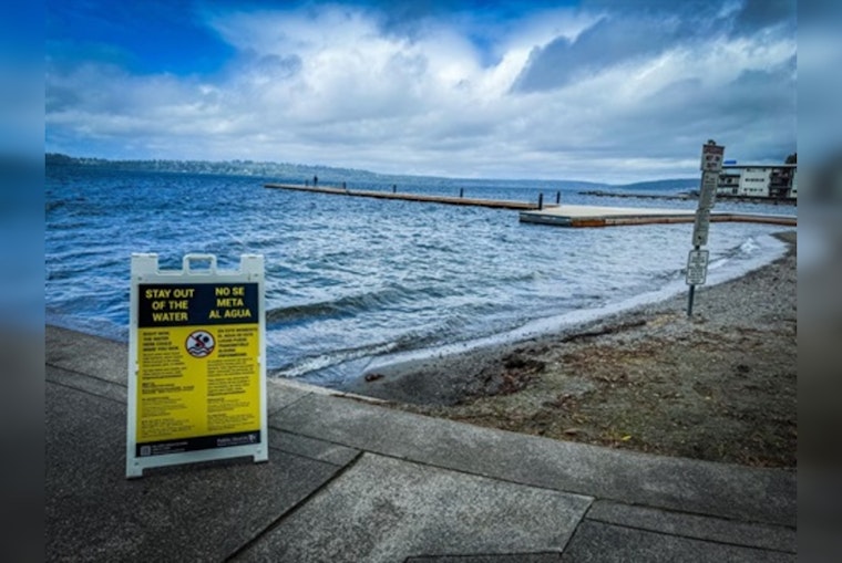 Houghton Beach Closure Extended in Kirkland Due to High Bacteria Levels