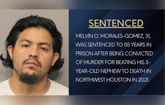 Houston Uncle Sentenced to 55 Years for Murder of 3-Year-Old Nephew