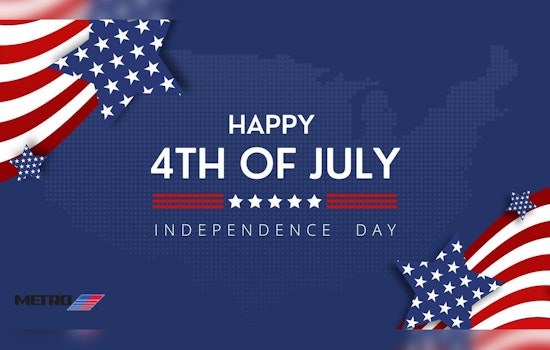 Houston's METRO Announces Special July 4 Schedules, Park & Ride Services Closed