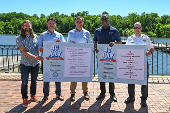 Howard County Set for July 4th Spectacle with Lakefront Fireworks and Free Public Wi-Fi