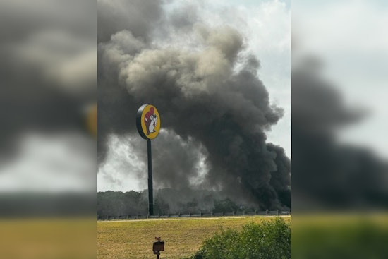 Iconic Original Buc-ee's Gas Station in Luling, Texas Engulfed in Flames During Demolition Work