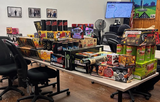 Illegal Fireworks Seizure Leads to Three Arrests, Officers Injured in Southwest Baltimore