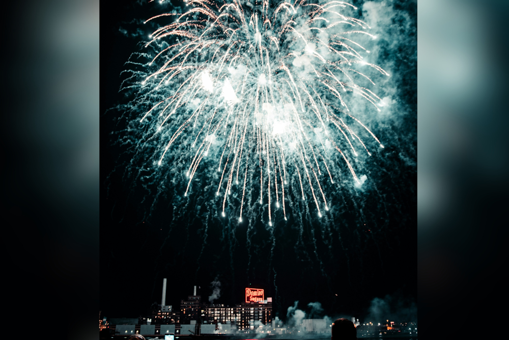 Inner Harbor Illuminated: Baltimore Celebrates Independence Day with Fireworks and Drone Show