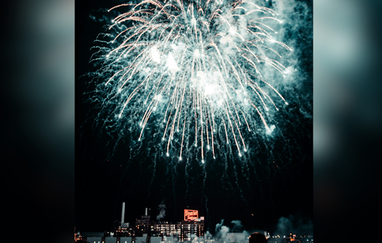 Inner Harbor Illuminated: Baltimore Celebrates Independence Day with Fireworks and Drone Show