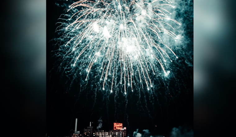 Inner Harbor Illuminated: Baltimore Celebrates Independence Day with Fireworks and Drone Show
