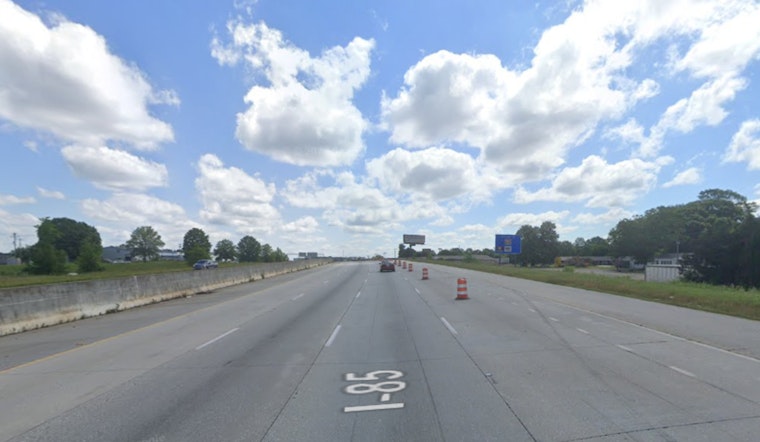 Interstate 85 Lane Street Exit Faces Lane Closures for Roundabout Construction, Motorists Advised to Plan Ahead