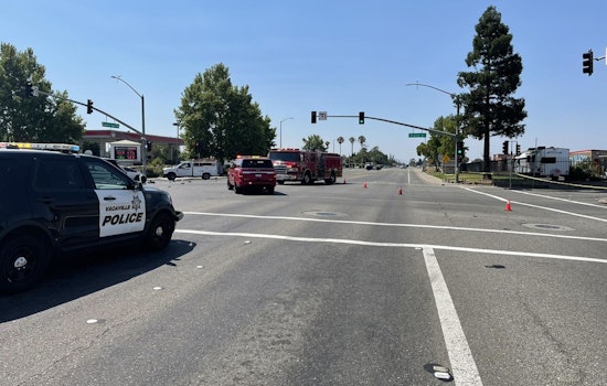 Investigation for Major Traffic Collision in Vacaville Underway, Intersection Closed for the Day