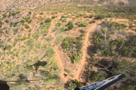 VIDEO: Joint Rescue Effort by California Agencies Saves Stranded Hiker on Blue Ridge Trail