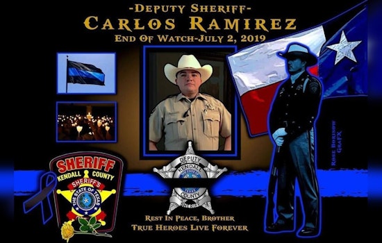 Kendall County Remembers Fallen Hero Deputy Carlos Ramirez on Fifth Anniversary of Line of Duty Death