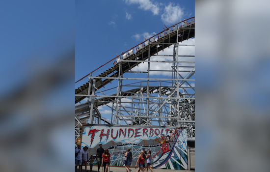 Kennywood Celebrates Thunderbolt's 100 Years with Charity Auction of Vintage Mural to Aid Pittsburgh's 412 Food Rescue