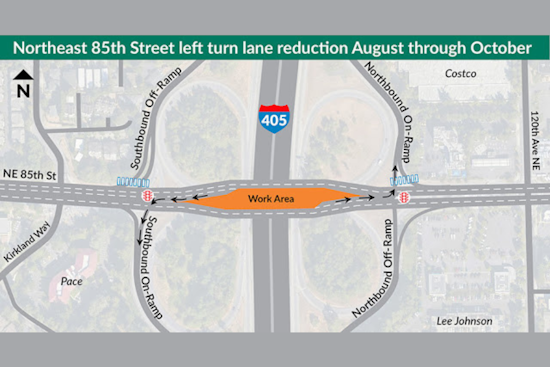 Kirkland Braces for Travel Disruptions with NE 85th Street Closure This Summer