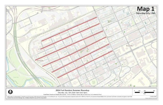 Knoxville's Fort Sanders Neighborhood Set for Summer Cleanup, City Warns Residents to Move Vehicles or Face Towing