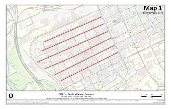Knoxville's Fort Sanders Neighborhood Set for Summer Cleanup, City Warns Residents to Move Vehicles or Face Towing