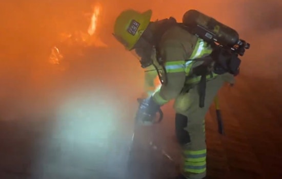 Laguna Woods Home Engulfed in Flames, Family Evacuated but Dog Perishes in Fire