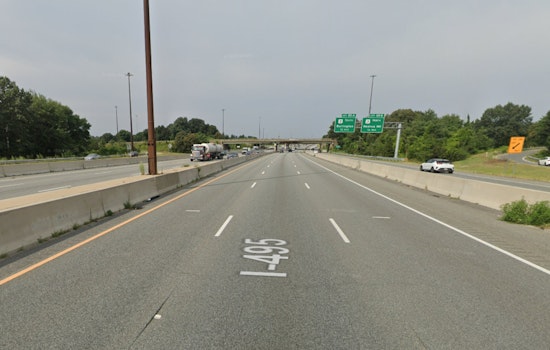 Lane Closure and Delays on I-495 Southbound in Chelmsford Due to Fuel Spill Following Multi-Vehicle Crash