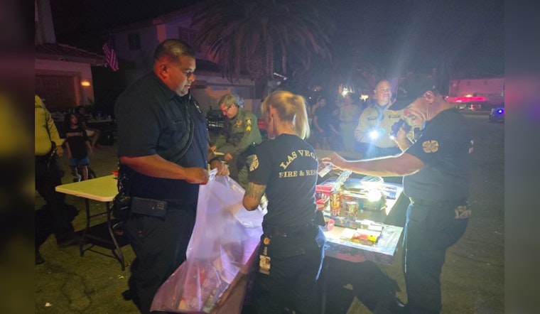 Las Vegas Authorities Seize Over 8.5 Tons of Illegal Fireworks During July Fourth Operations