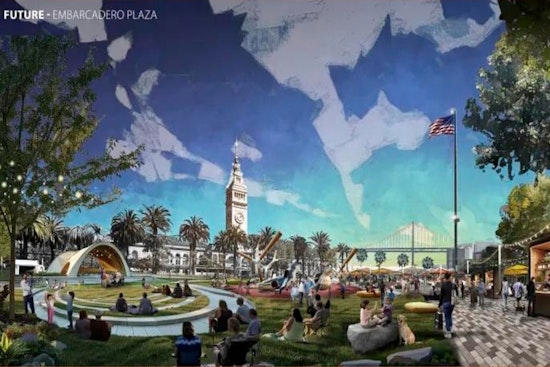 Leading Mayoral Candidate Mark Farrell's "Once-in-a-Generation" Embarcadero Plaza Upgrade Could Revitalize Downtown SF