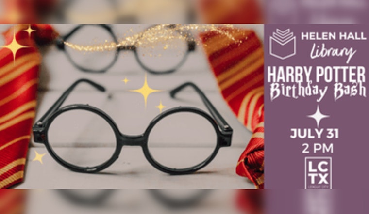 League City Hosts Enchanting Harry Potter Birthday Bash at Civic Center