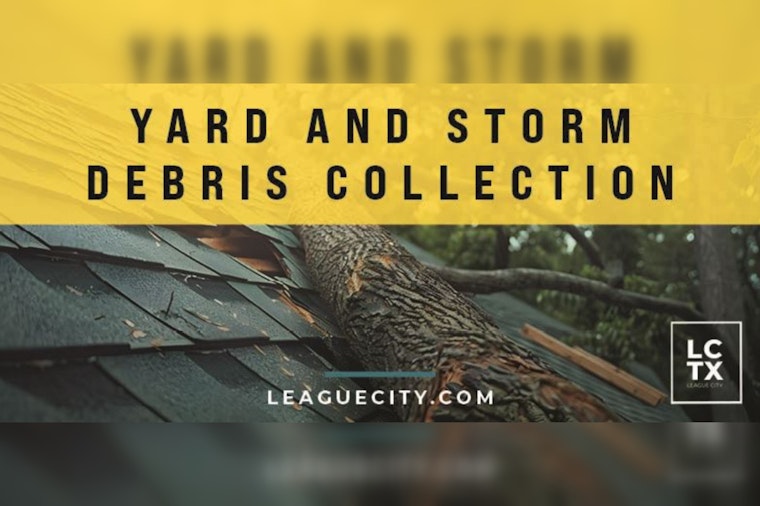 League City Launches Extensive Cleanup Operation Post-Storm, Residents Advised of Weeks-Long Debris Removal Process