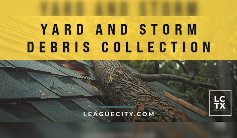League City Launches Extensive Cleanup Operation Post-Storm, Residents Advised of Weeks-Long Debris Removal Process
