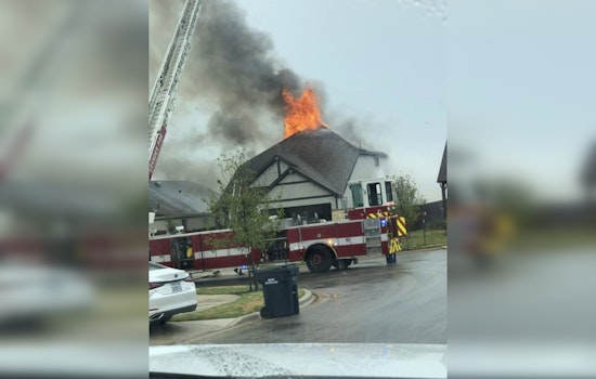 Leander Firefighters Respond to Potential Lightning-Sparked House Blaze, No Injuries Reported