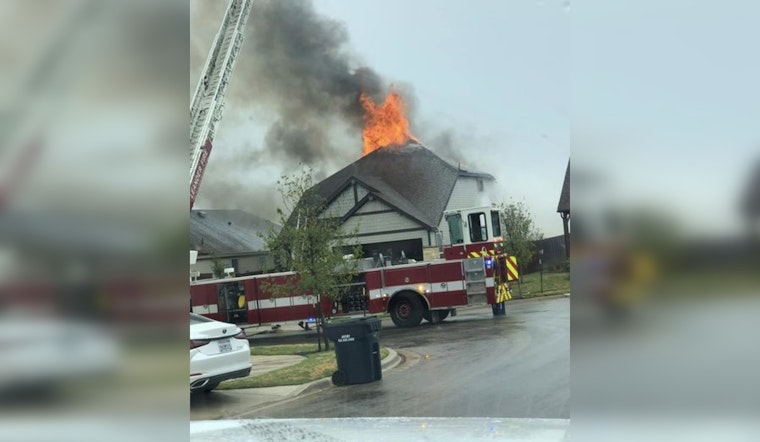 Leander Firefighters Respond to Potential Lightning-Sparked House Blaze, No Injuries Reported
