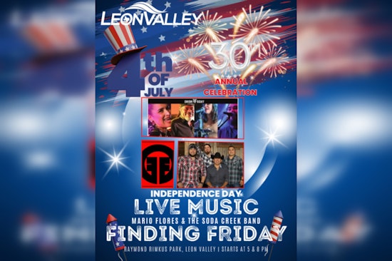 Leon Valley Celebrates Independence with Annual Event Honoring Military, Live Music, and Laser Show Spectacular