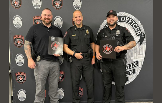 Lewisville Officers Honored with Life-Saving Awards for Preventing Suicide on Bridge