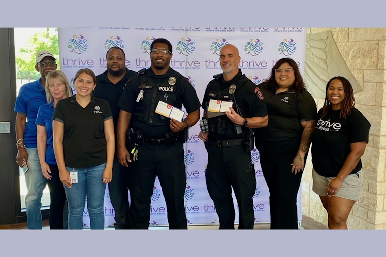 Lewisville Officers Rock and Heard Honored with Prestigious Lewisville Way Award for Exemplary Service