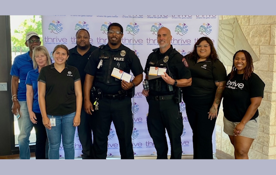 Lewisville Officers Rock and Heard Honored with Prestigious Lewisville Way Award for Exemplary Service