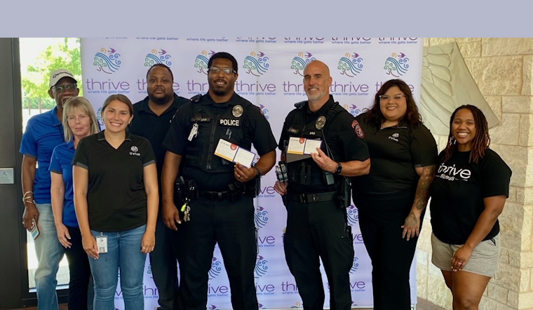 Lewisville Officers Rock and Heard Honored with Prestigious Lewisville Way Award for Exemplary Service