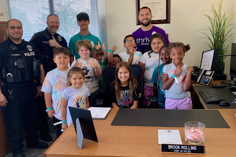 Lewisville Police Engage Youth with Interactive Summer Camp Visit to Foster Community Bonds