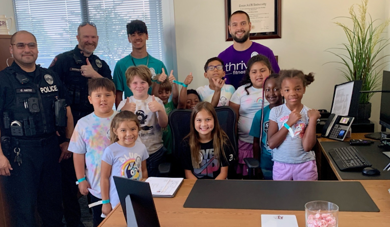 Lewisville Police Engage Youth with Interactive Summer Camp Visit to Foster Community Bonds