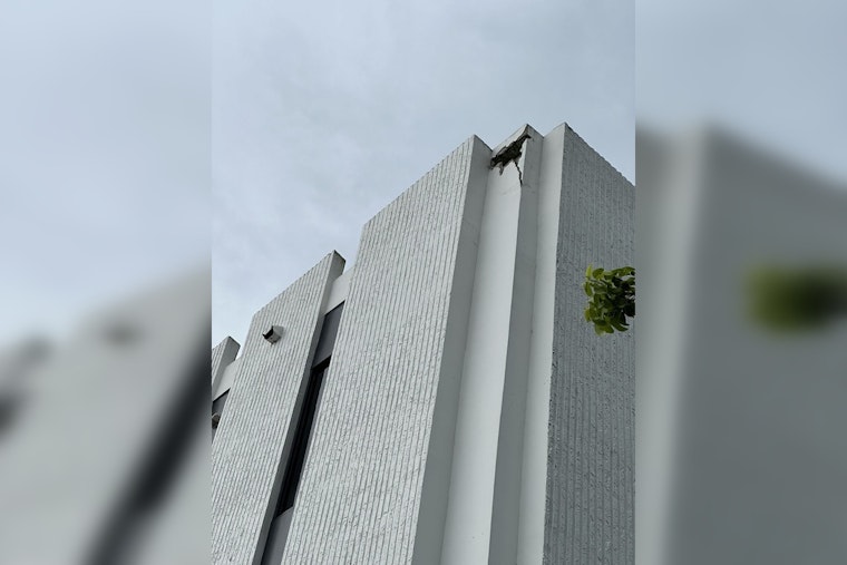 Lightning Strike Damages Building in Pembroke Pines Amid South Florida Storms
