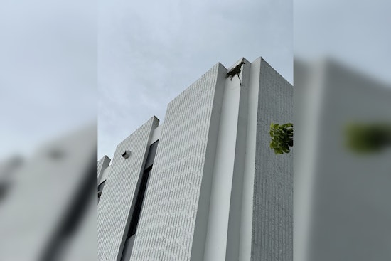 Lightning Strike Damages Building in Pembroke Pines Amid South Florida Storms