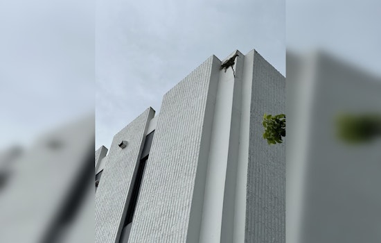 Lightning Strike Damages Building in Pembroke Pines Amid South Florida Storms