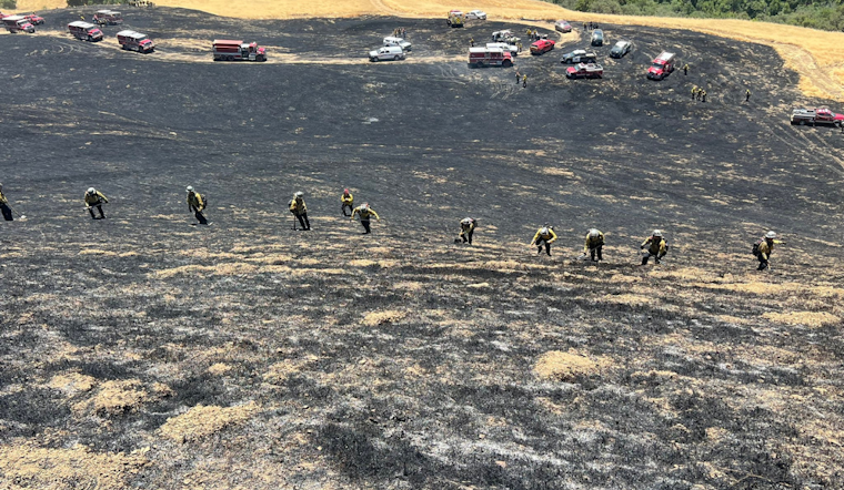 Livermore's Tesla Fire Under Control, Firefighters Subdue Blaze at Del Valle Regional Park