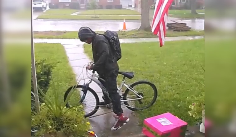 Livonia Police Seek Public Help to Identify Suspected Porch Pirate Captured on Video Amid Rainstorm