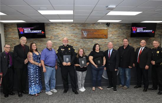 Local Heroes Honored by White Settlement City Leaders for Preventing Fraudulent Scheme