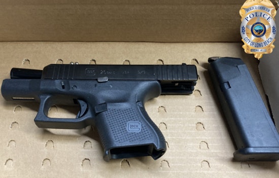 Long Beach Police Seize Firearm in Late-Night Traffic Stop on Almond Court
