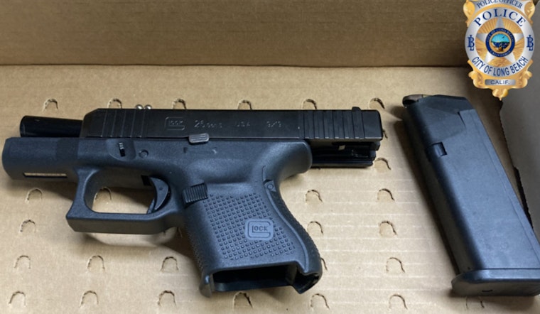 Long Beach Police Seize Firearm in Late-Night Traffic Stop on Almond Court