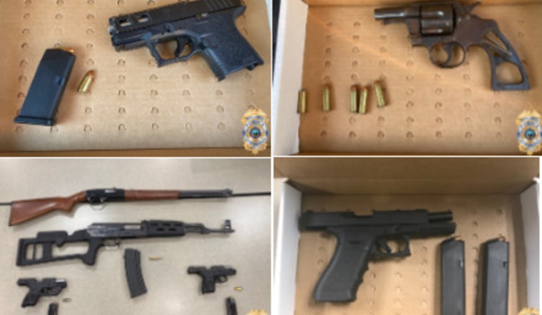 Long Beach Police Seize Six Firearms, Arrest Two Suspects in Separate Incidents