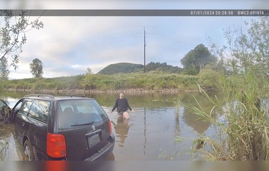 Longview Man Arrested After High-Speed Chase Ends with Crash into Columbia River