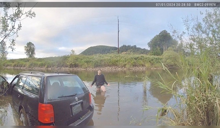 Longview Man Arrested After High-Speed Chase Ends with Crash into Columbia River