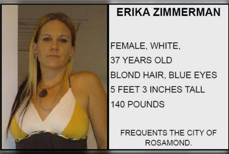 Los Angeles Sheriff's Department Seeks Suspect Erika Zimmerman in Connection with Fatal Lancaster Incident