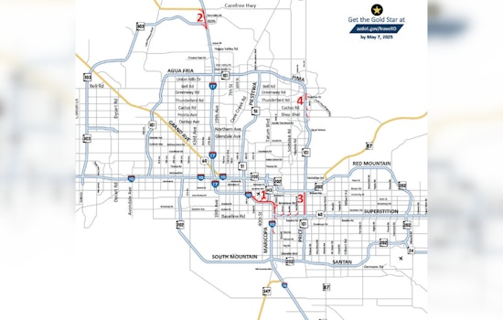 Major Freeway Closures for Construction, ADOT Advises Planning Ahead