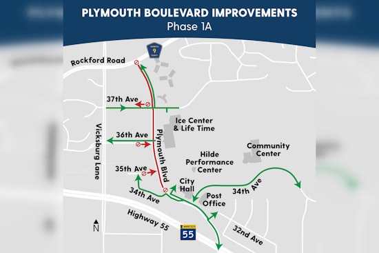 Major Road Closures Begin June 7 as Plymouth Boulevard Improvement Project Kicks Off
