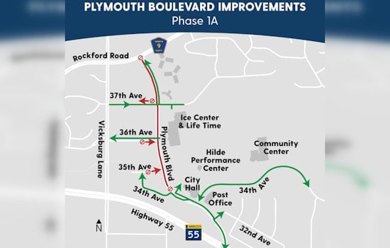 Major Road Closures Begin June 7 as Plymouth Boulevard Improvement Project Kicks Off